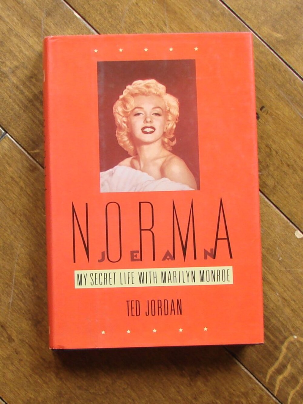 Norma Jean My Secret Life With Marilyn Monroe Red Jordan Hardcover Book First Ed